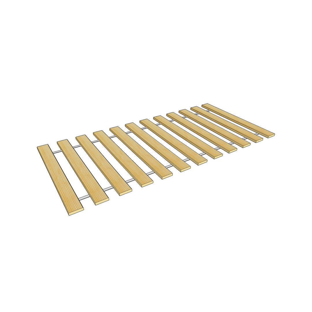 Pine slatted frame 70/80/90/100/120 cm | solid wood | natural wood | 100% organic