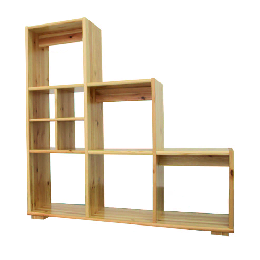 Vanessa - Vanessa room divider / stair shelf | 100% organic pine solid wood