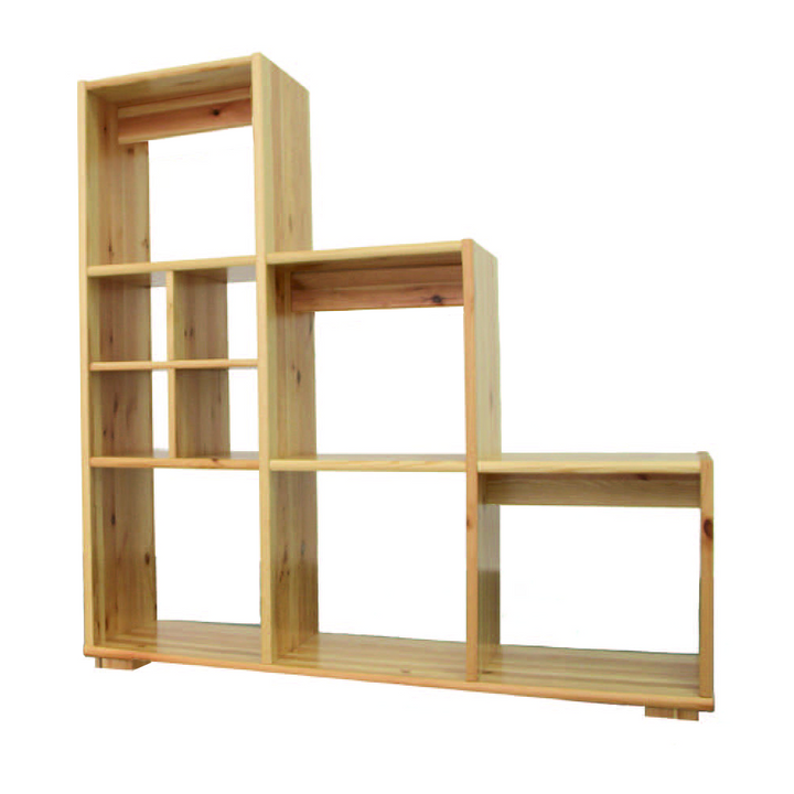 Vanessa - Vanessa room divider / stair shelf | 100% organic pine solid wood