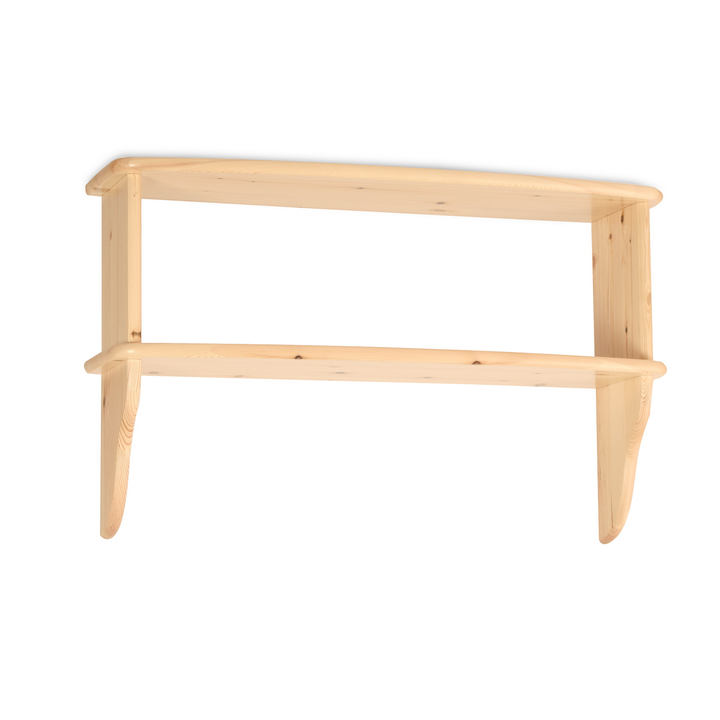 Claudia bookshelf / wall shelf 2er | 100% organic pine solid wood