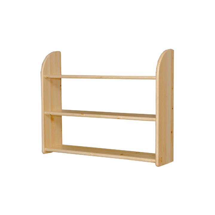 Eva bookshelf / wall shelf 3 | 100% organic pine solid wood