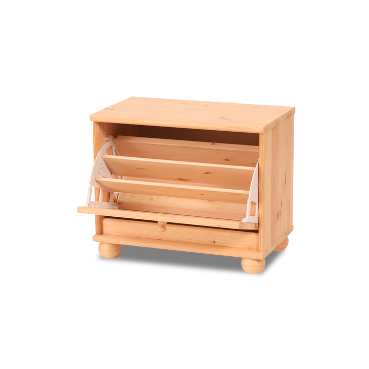 Claudia shoe cabinet / shoe tipper | 1-door | 100% organic pine solid wood