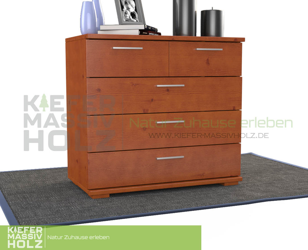 Nobis dresser sideboard | Sideboard | 5 drawers | 100% organic pine solid wood