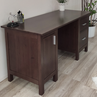 kiefer_massivholz_Premium Kiefer Massivholz Schreibtisch