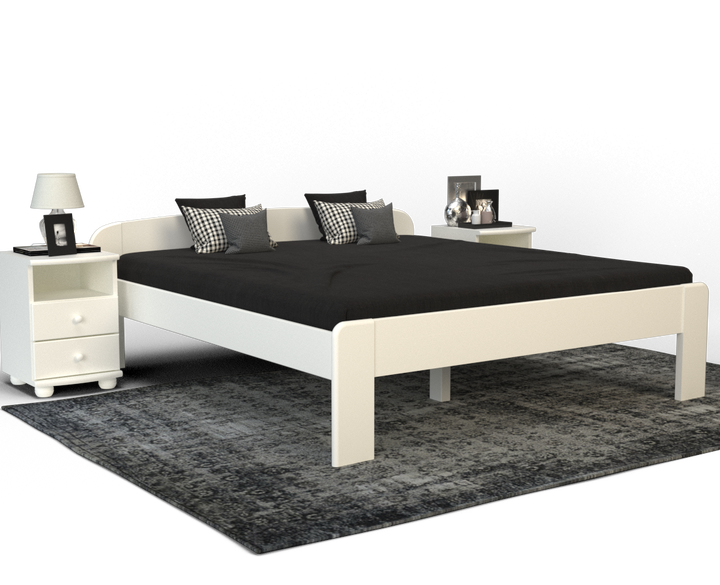 Eve pine bed | solid wood | natural wood | 100% organic bed