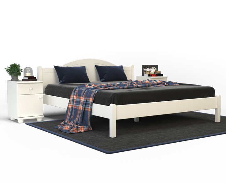Emilia pine bed | solid wood | natural wood | 100% organic bed