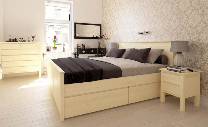 Anika solid pine chest of drawers | 6 drawers | 100% organic pine