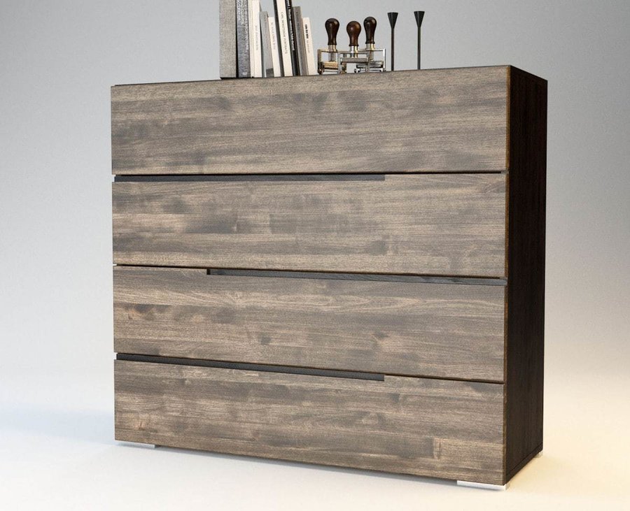Anika solid pine chest of drawers | 6 drawers | 100% organic pine