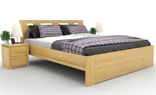 Massivholzbett Birke mit Schubladen