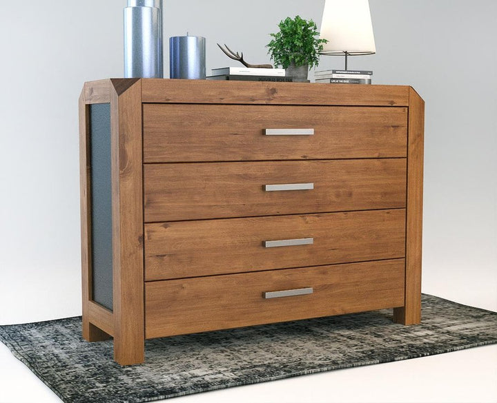 Anika solid pine chest of drawers | 6 drawers | 100% organic pine